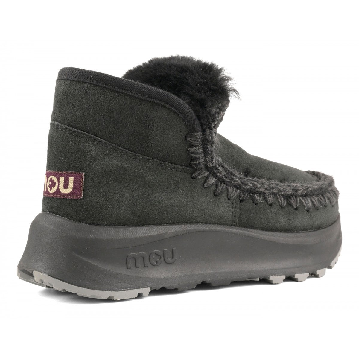 MOU Speed Eskimo Sneaker Suede FW761002A Black