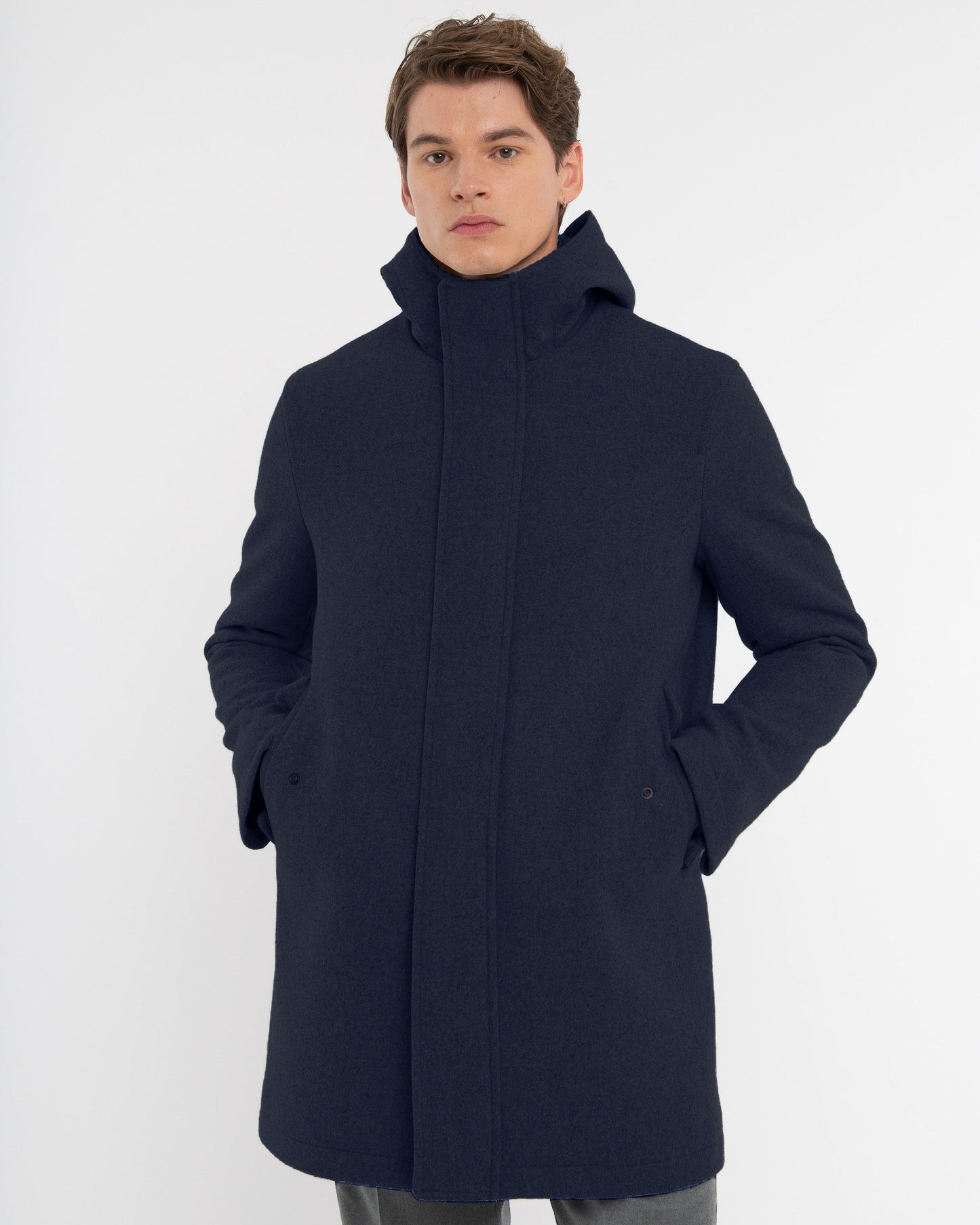 MANUEL RITZ Giaccone 3932H8317FC 253738 Blue 89