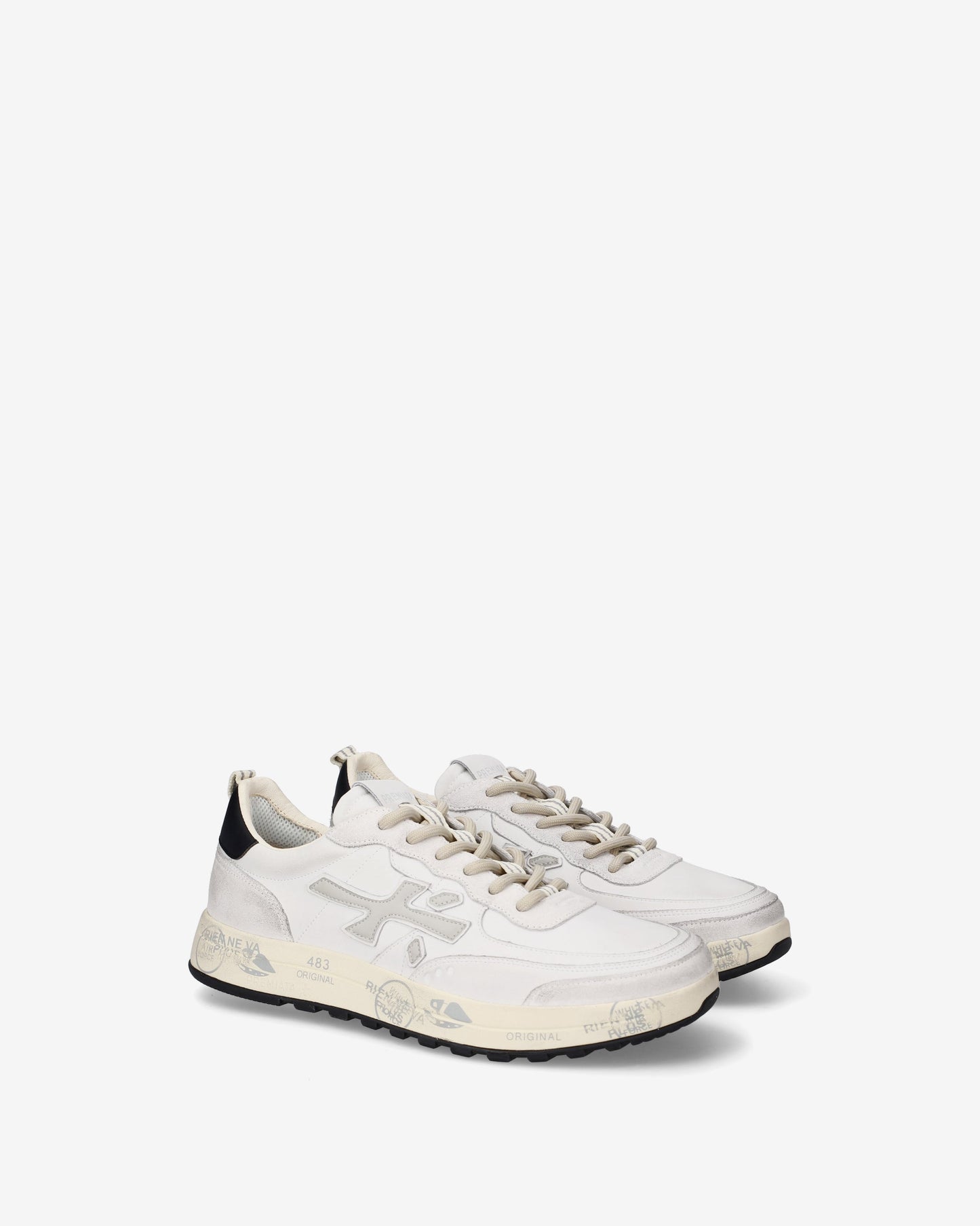 PREMIATA Scarpe Uomo NOUS VAR 7233 Bianco