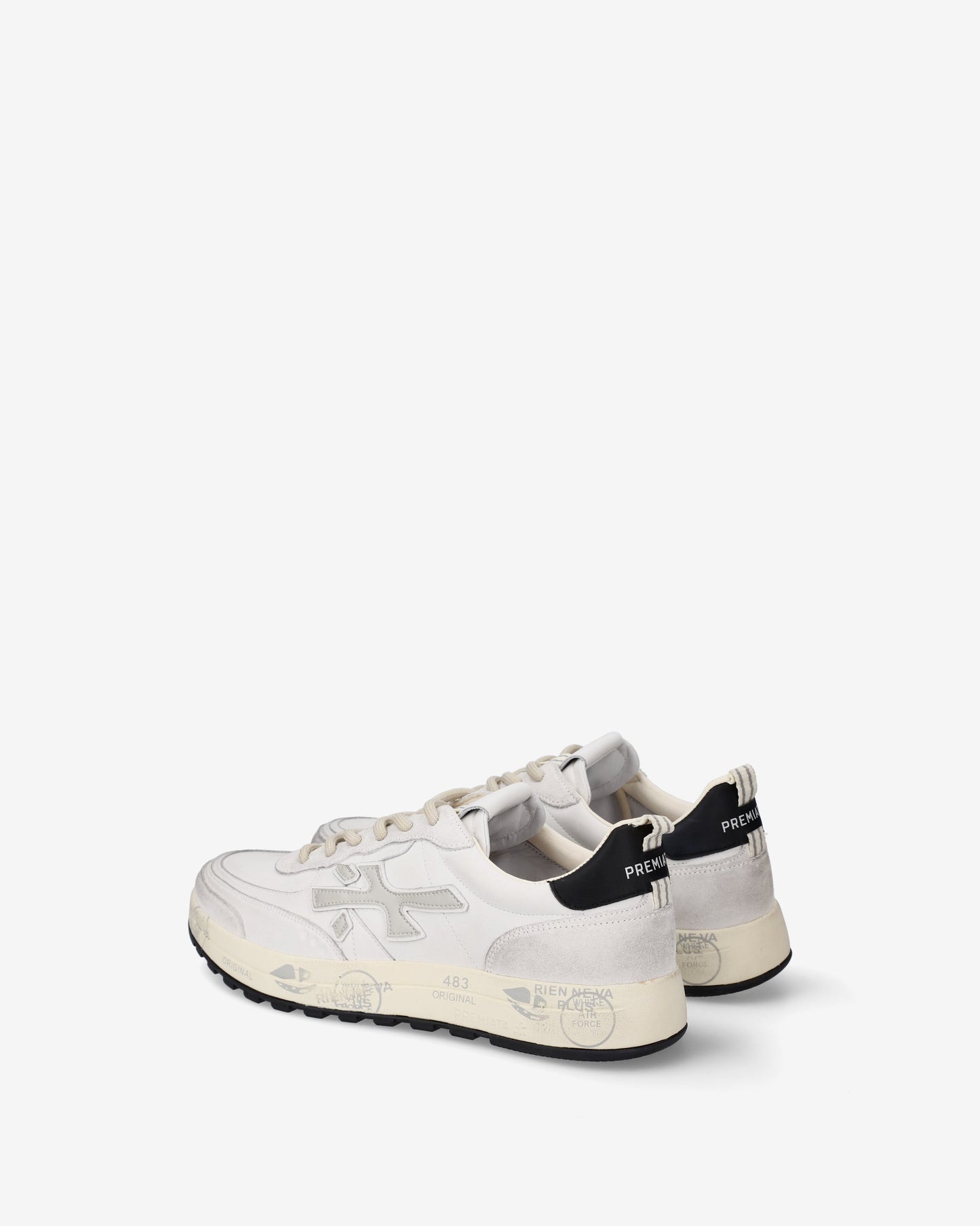 PREMIATA Scarpe Uomo NOUS VAR 7233 Bianco