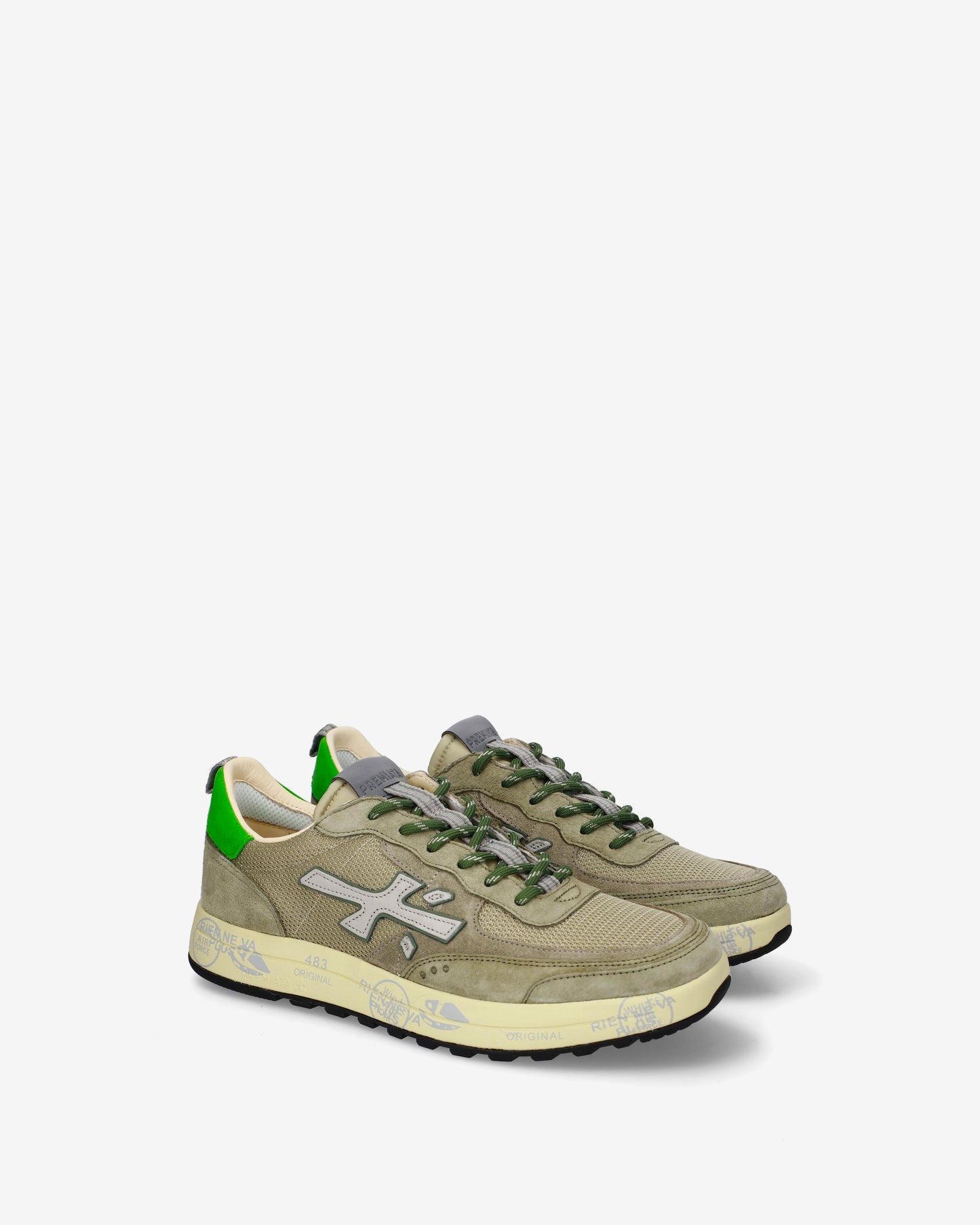 PREMIATA Scarpe Uomo NOUS VAR 8062 Verde