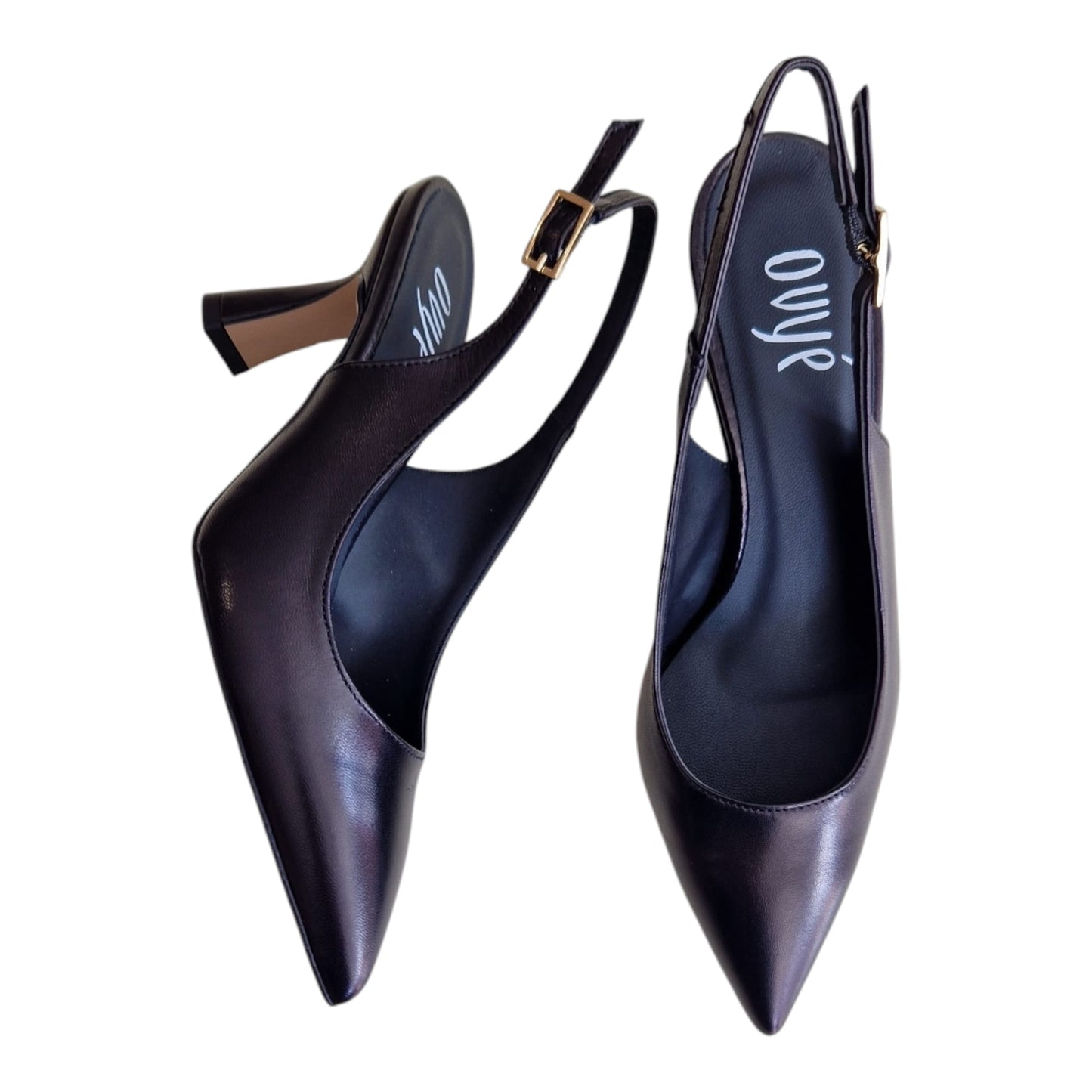 OVYE' Slingback NC1601PEL Black
