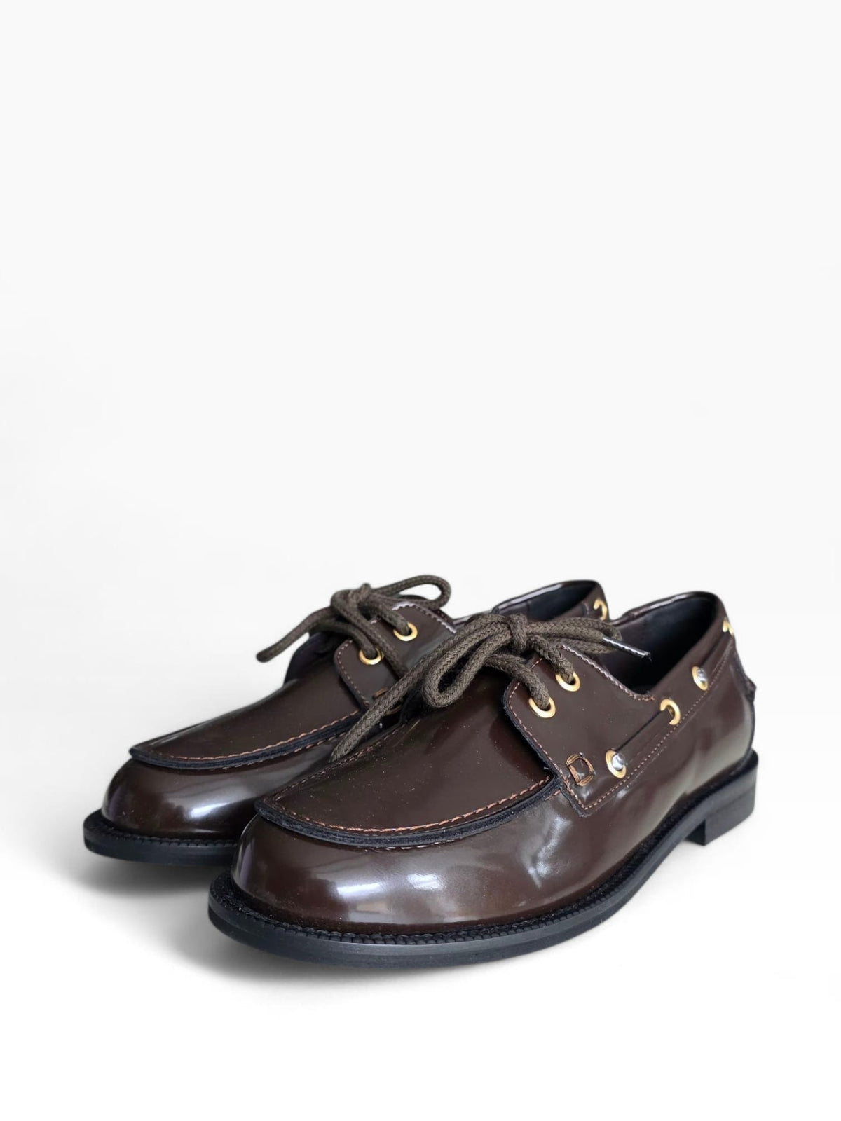 OVYE' Mocassino modello barca LF5145010BOS Moro