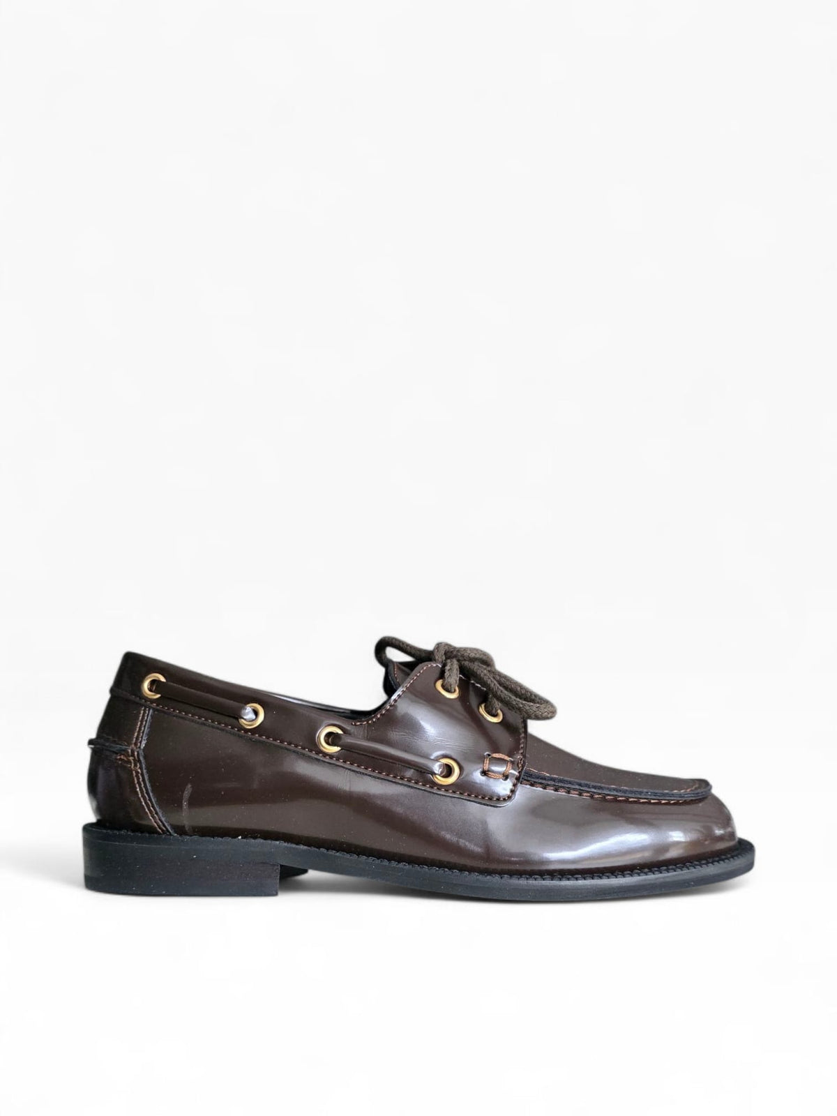 OVYE' Mocassino modello barca LF5145010BOS Moro