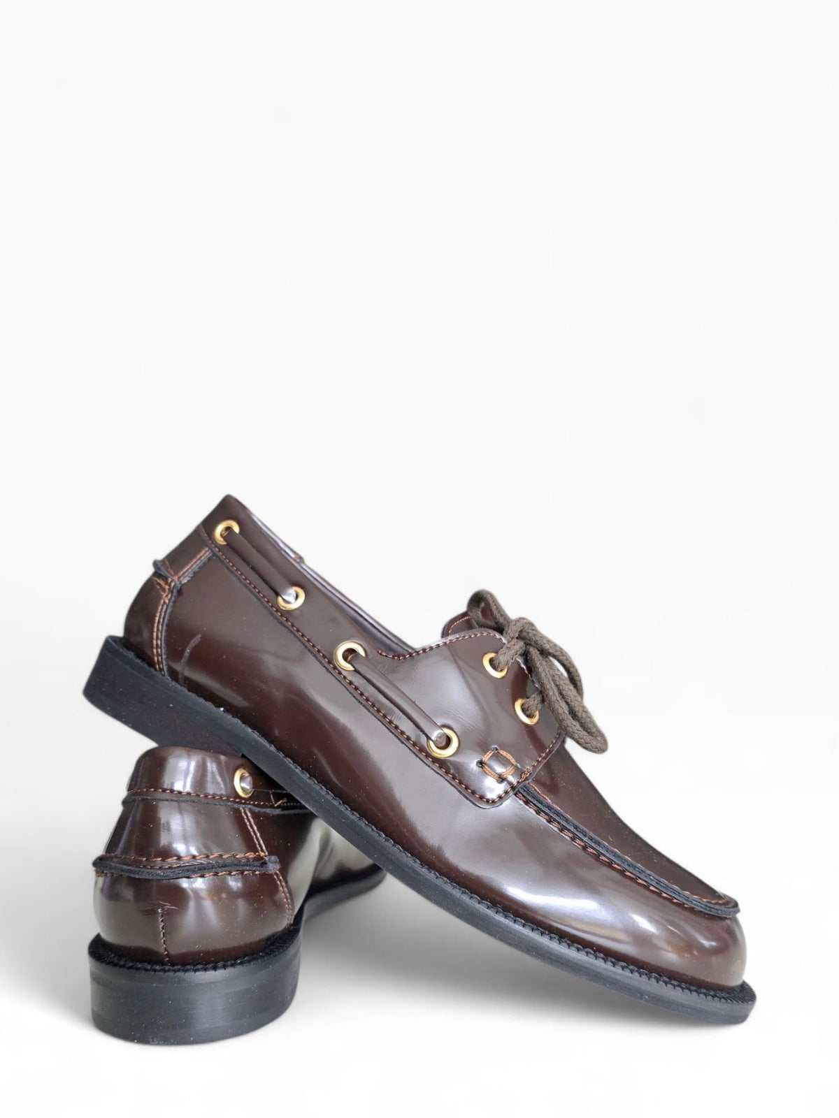 OVYE' Mocassino modello barca LF5145010BOS Moro