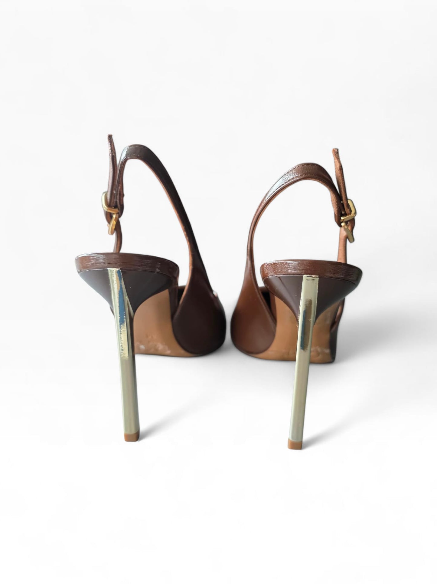 OVYE' Verlux Leather Slingback EG1049VER Cigar
