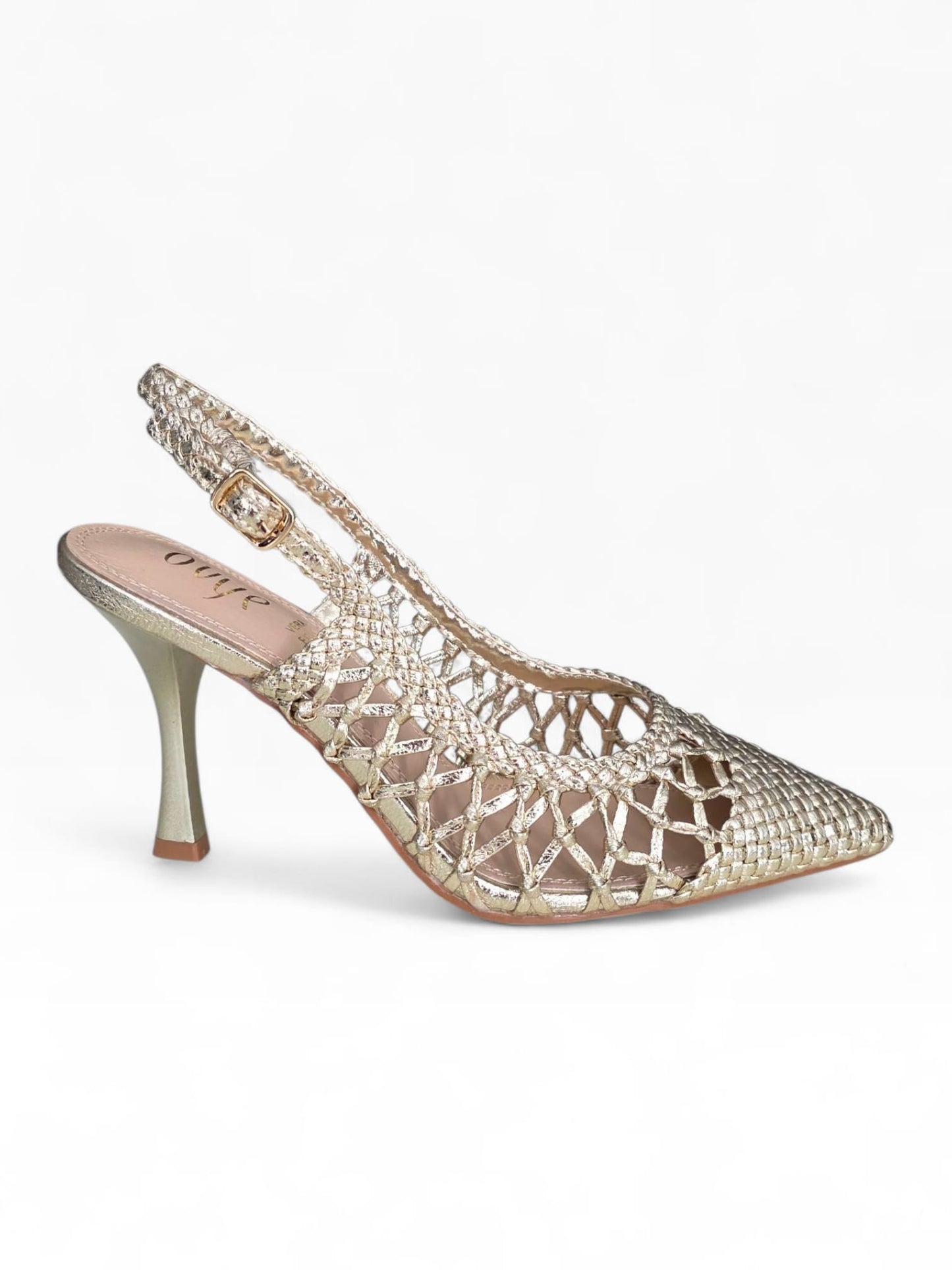 OVYE' Woven Slingback GGGK253 Gold