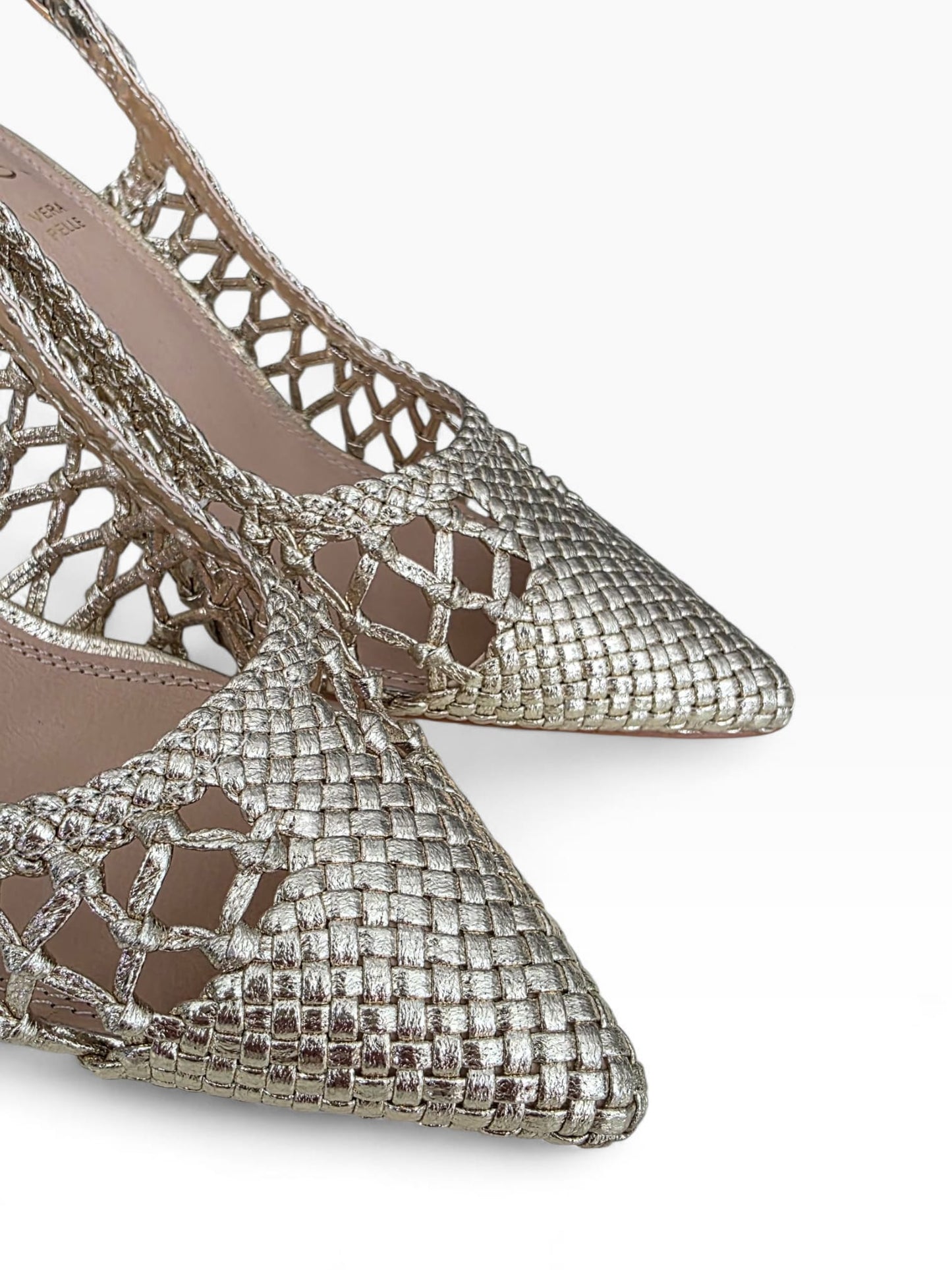 OVYE' Woven Slingback GGGK253 Gold