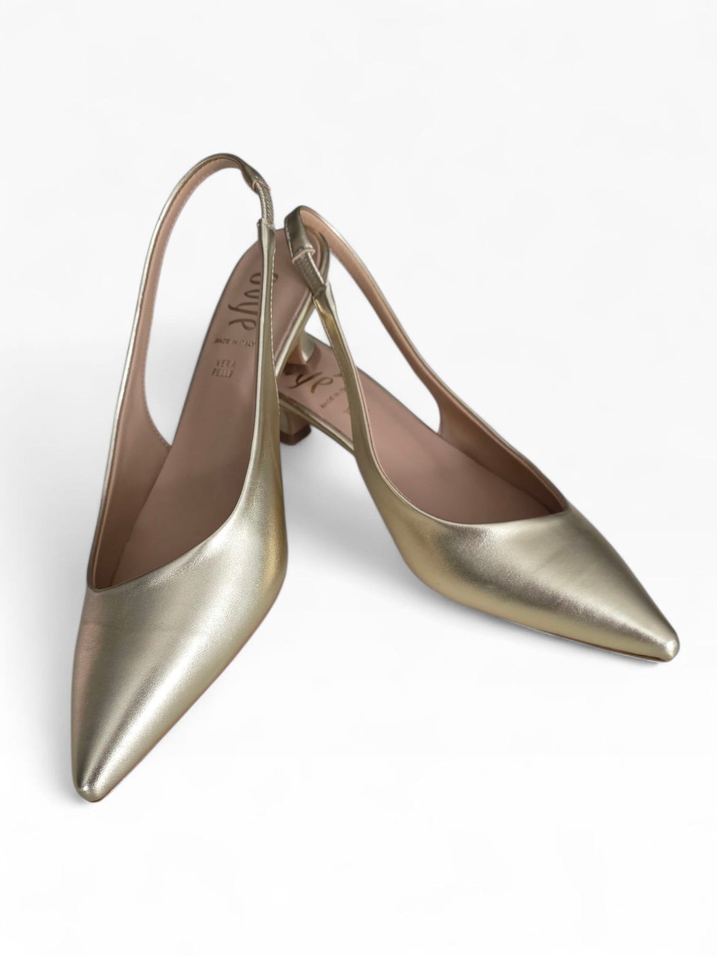 OVYE' Slingback LF894M116 Charm Platinum