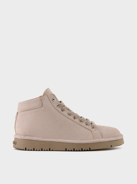 PANCHIC Polacchino Uomo P13 in nabuk foderato in microfibra GRIGIO TORTORA