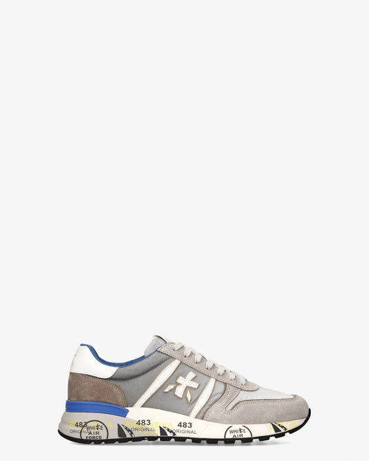 PREMIATA Scarpe Uomo LANDER VAR 8010 Grigio Chiaro