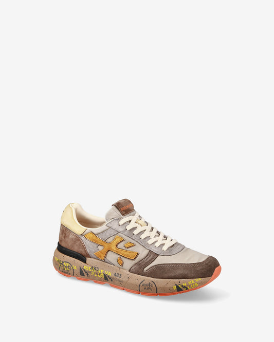 PREMIATA Scarpe Uomo MICK VAR 7866 Taupe Orange