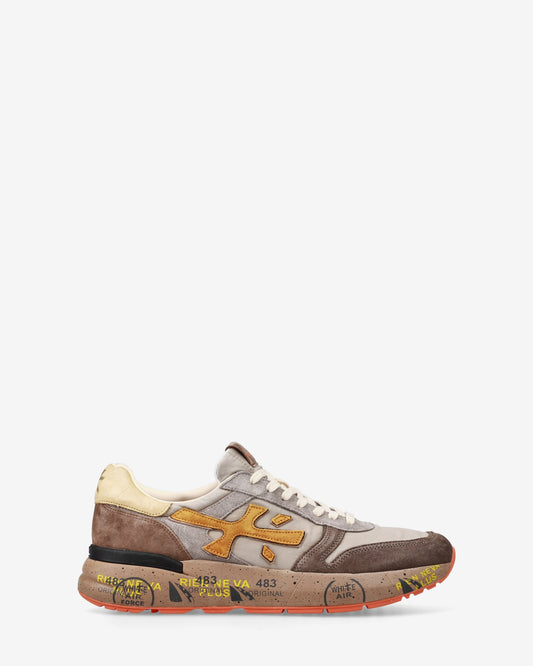 PREMIATA Scarpe Uomo MICK VAR 7866 Taupe Orange