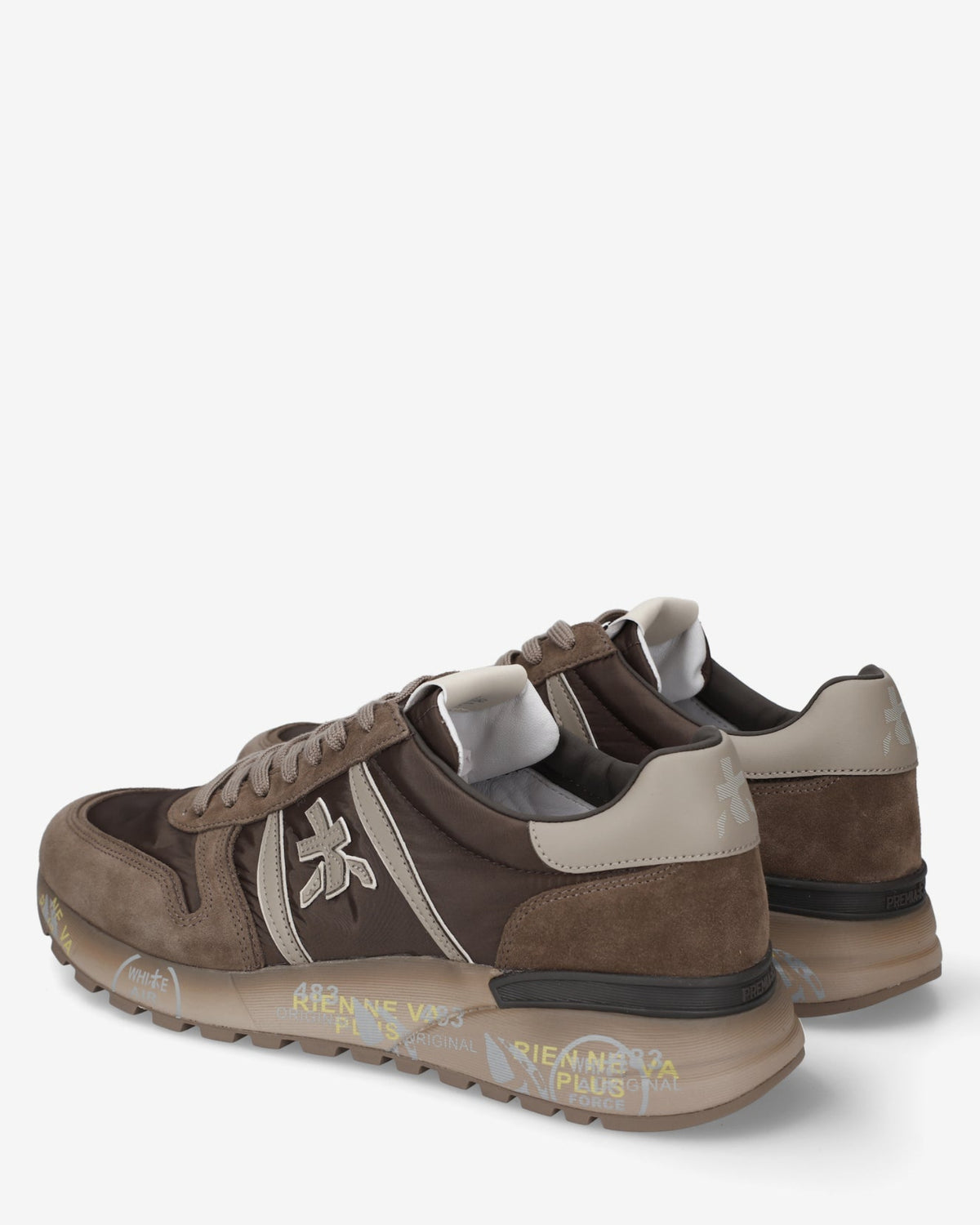PREMIATA Sneakers Uomo LANDER VAR 8410 Tortora