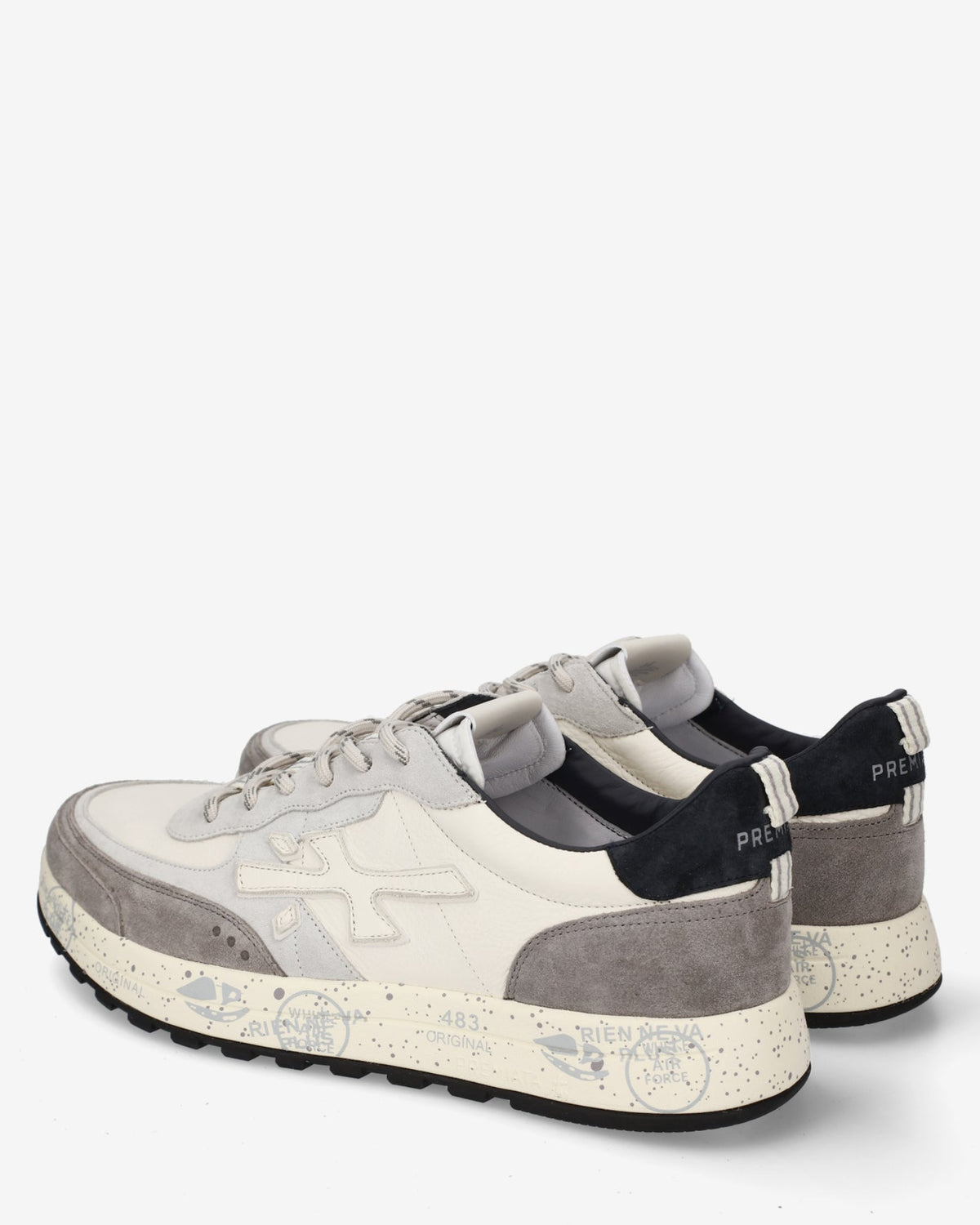 PREMIATA Sneakers Uomo NOUS VAR 8466 White