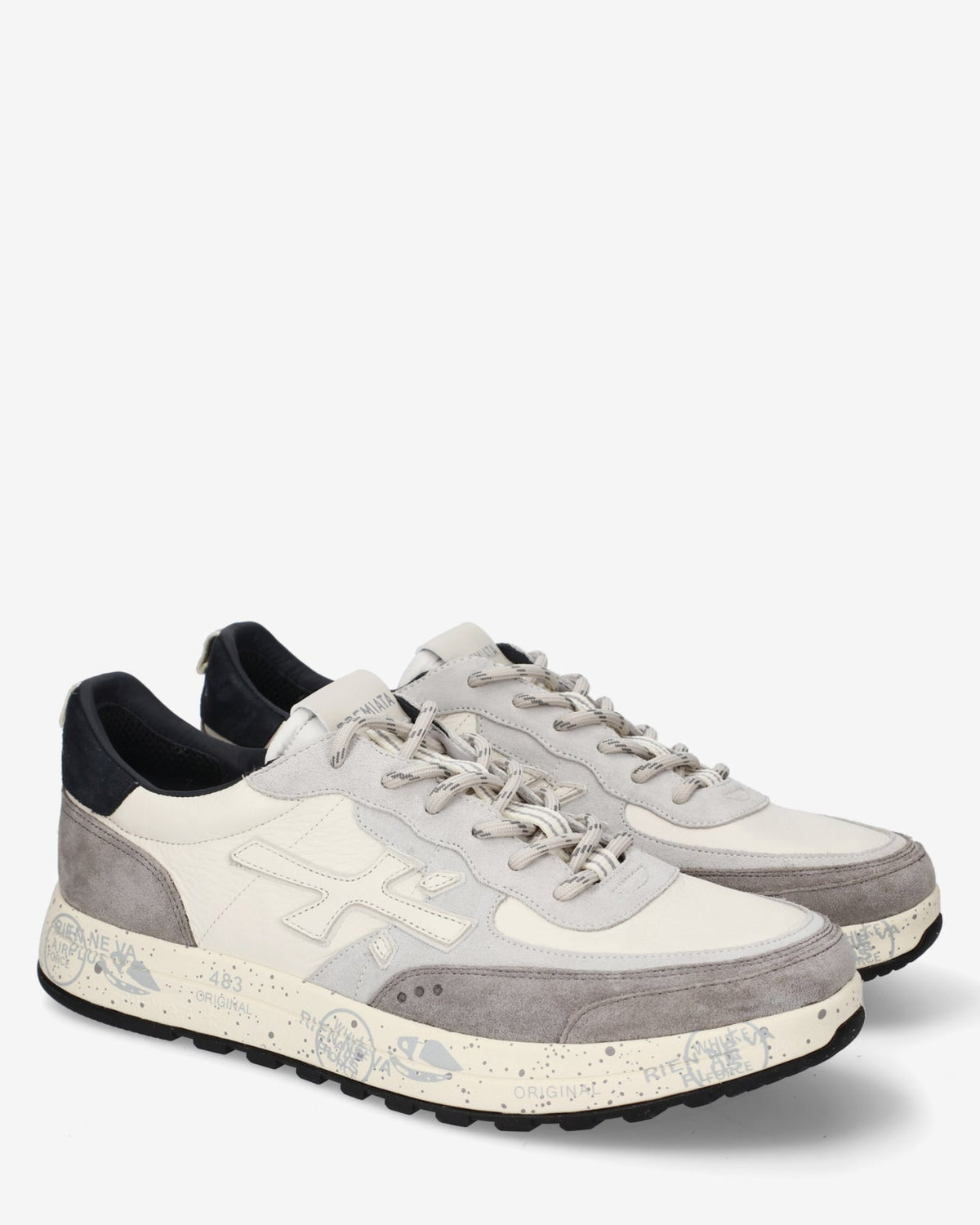 PREMIATA Sneakers Uomo NOUS VAR 8466 White