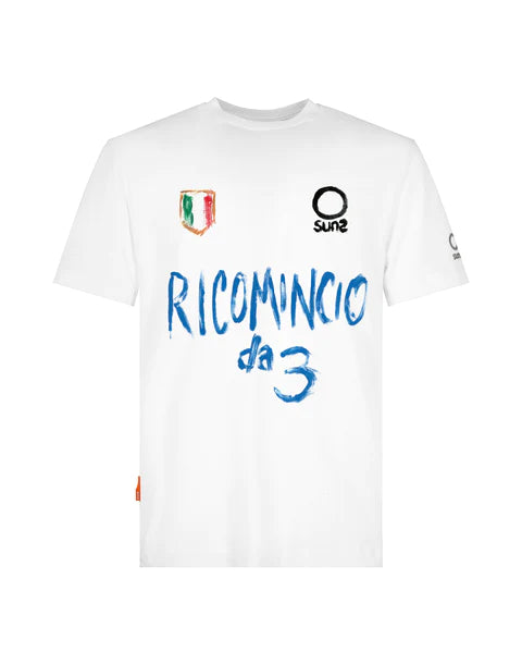 SUNS T-Shirt Uomo RICOMINCIO DA 3.
