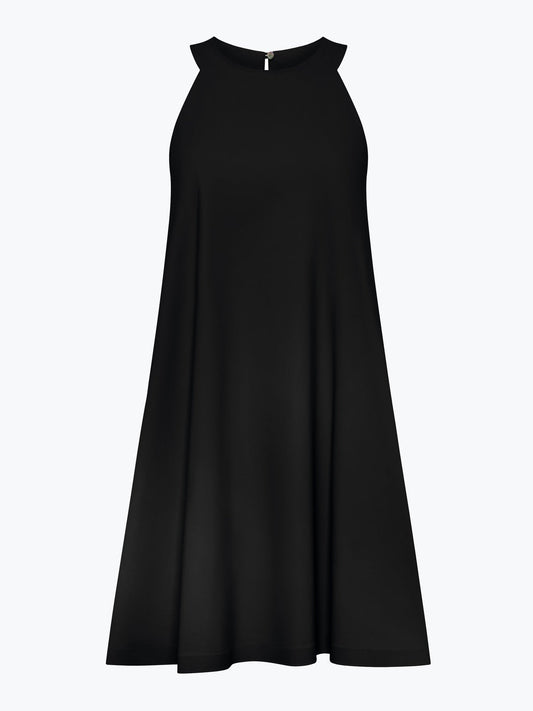 RRD Roberto Ricci Designs Abito Donna Surflex Trapeze Wom Dress 25803 Black 10