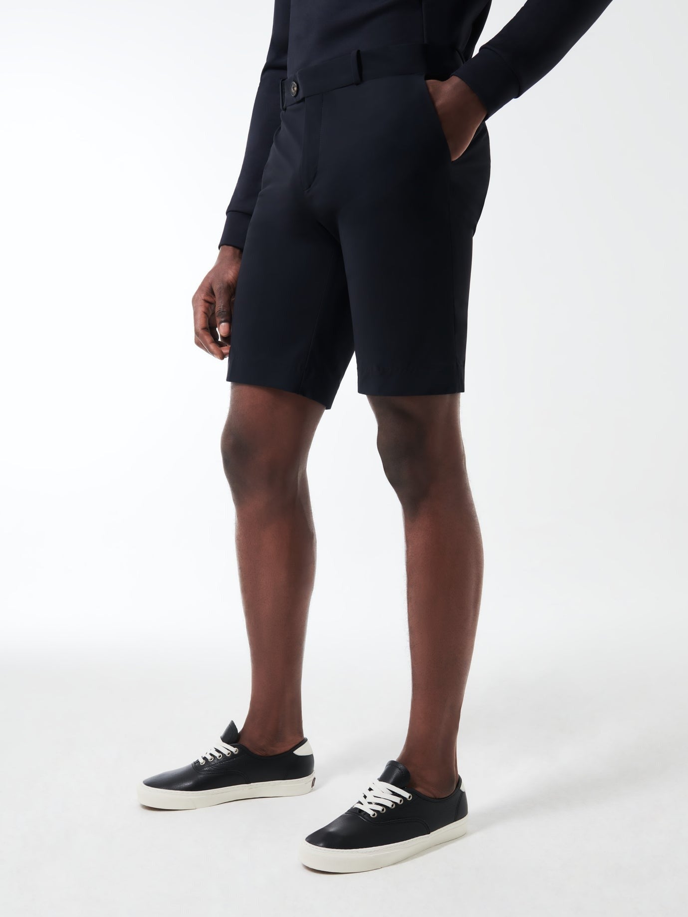 RRD Roberto Ricci Designs Bermuda Uomo Surflex Chino Short Pant 25306 Blue Black 60