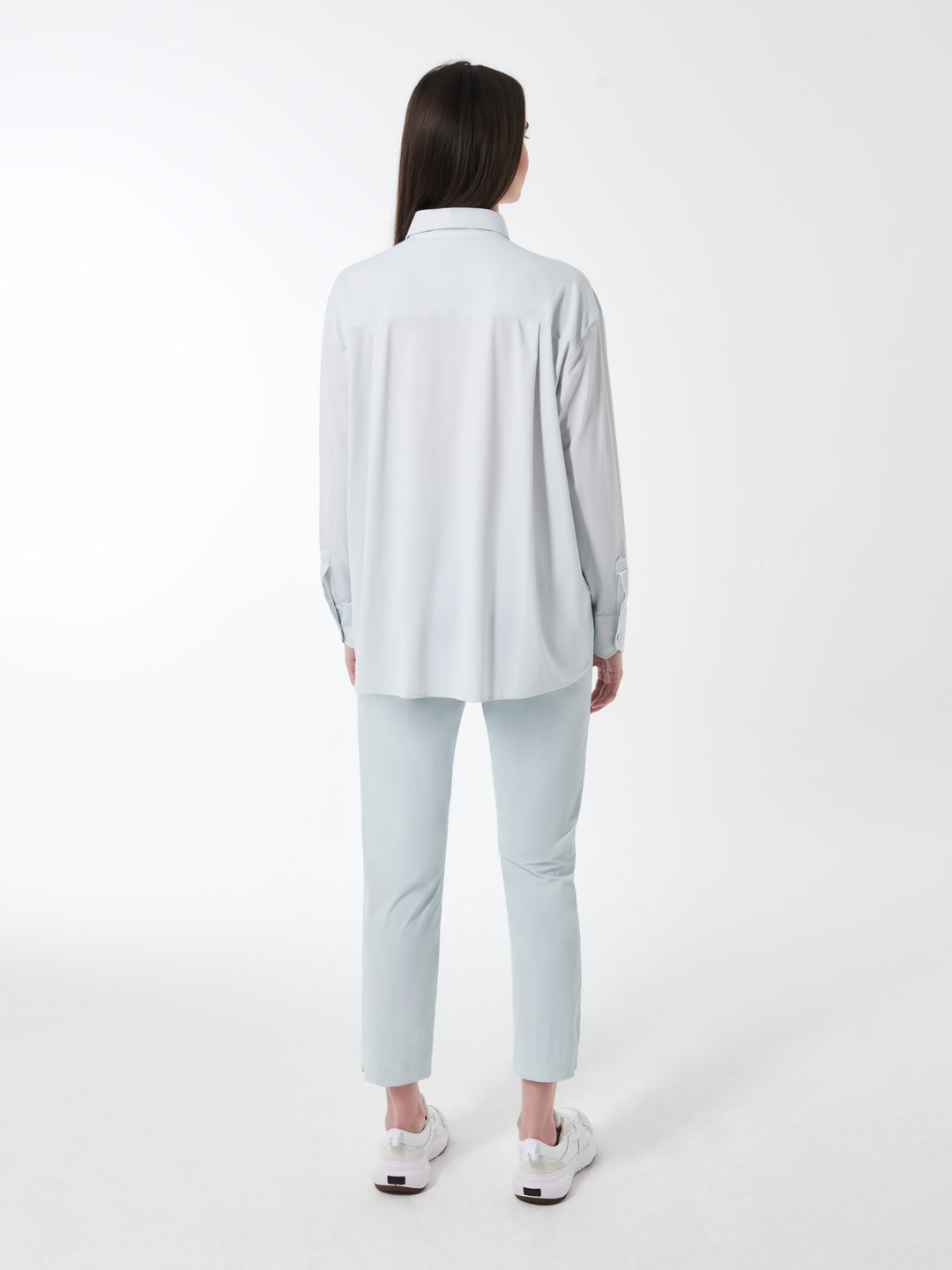 RRD Roberto Ricci Designs Camicia Donna Oxford Boyfriend Wom Shirt 25754 Bit Of Blue 65