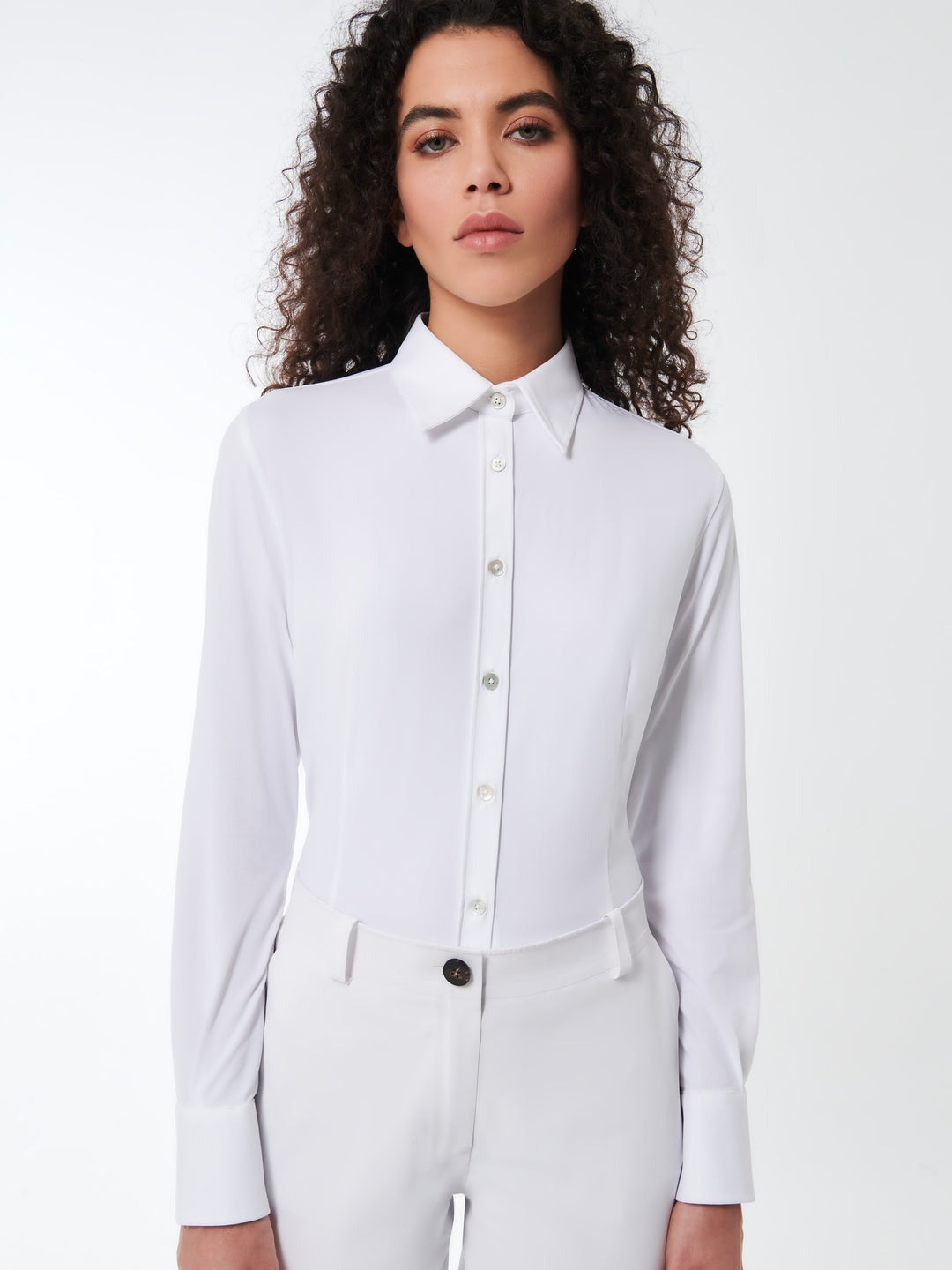 RRD Roberto Ricci Designs Camicia Donna Oxford Wom Shirt 25750 White 09