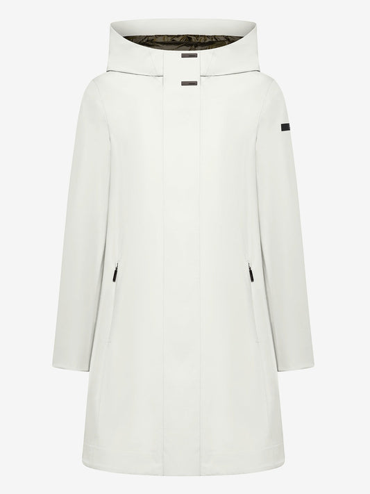 RRD Roberto Ricci Designs Giaccone Donna Montecristo Floating Long Wom Jkt W25511 Cream 32