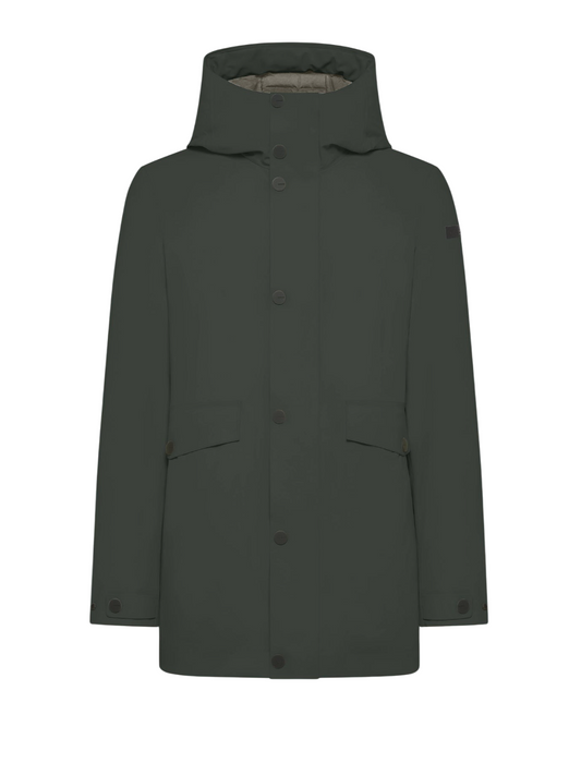 RRD Roberto Ricci Designs Giaccone Uomo Egg Floating Parka Jkt W24054 Forest Green 20