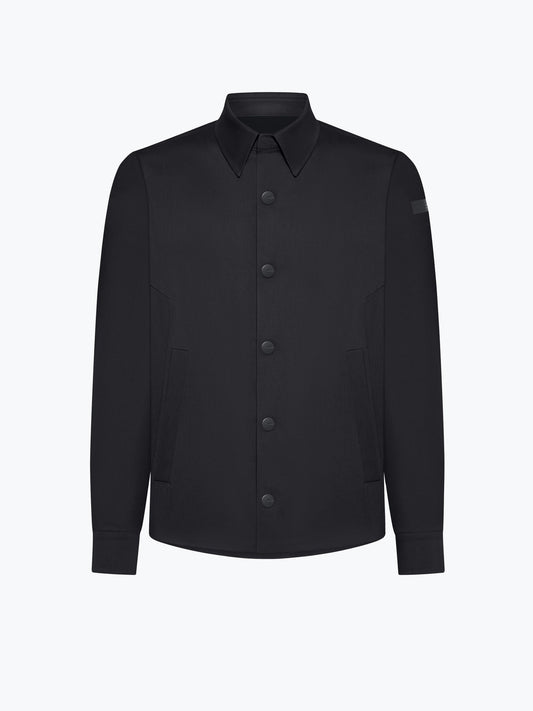 RRD Roberto Ricci Designs Giubbino Uomo Marina Overshirt Jkt 25017 Blue Black 60