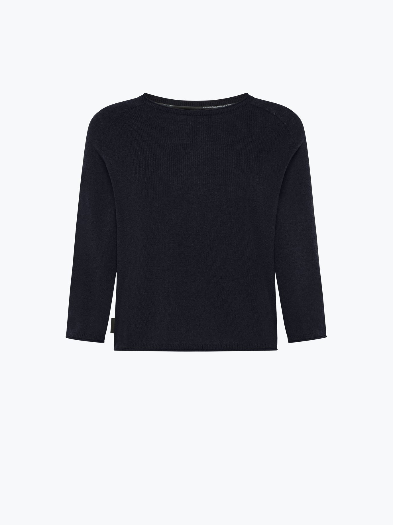 RRD Roberto Ricci Designs Maglia Donna Maxell Round Wom Knit 25600 Blue Black 60