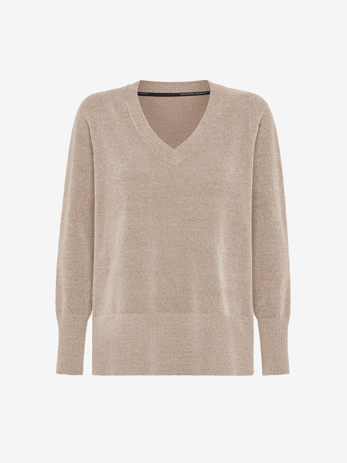 RRD Roberto Ricci Designs Maglia Donna Velvet Vent V-Neck Wom Knit
W25634 Cream 32