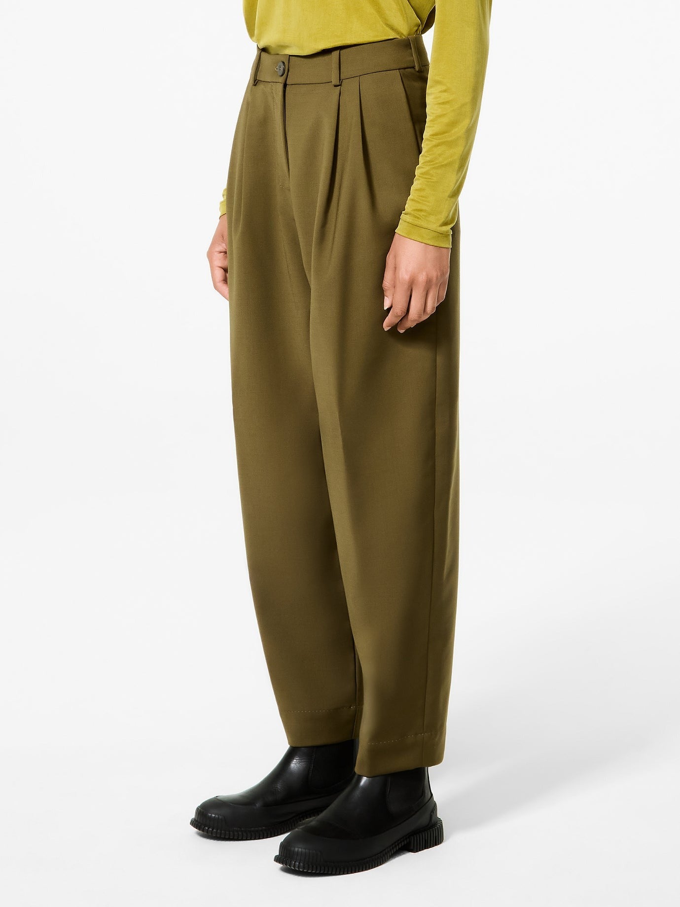 RRD Roberto Ricci Designs Pantaloni Donna Terzitel Military Wom Pant W25728 Black 10