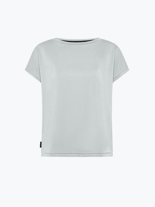 RRD Roberto Ricci Designs T-Shirt Donna Oxford Gdy Square Wom Shirty 25704 White 09