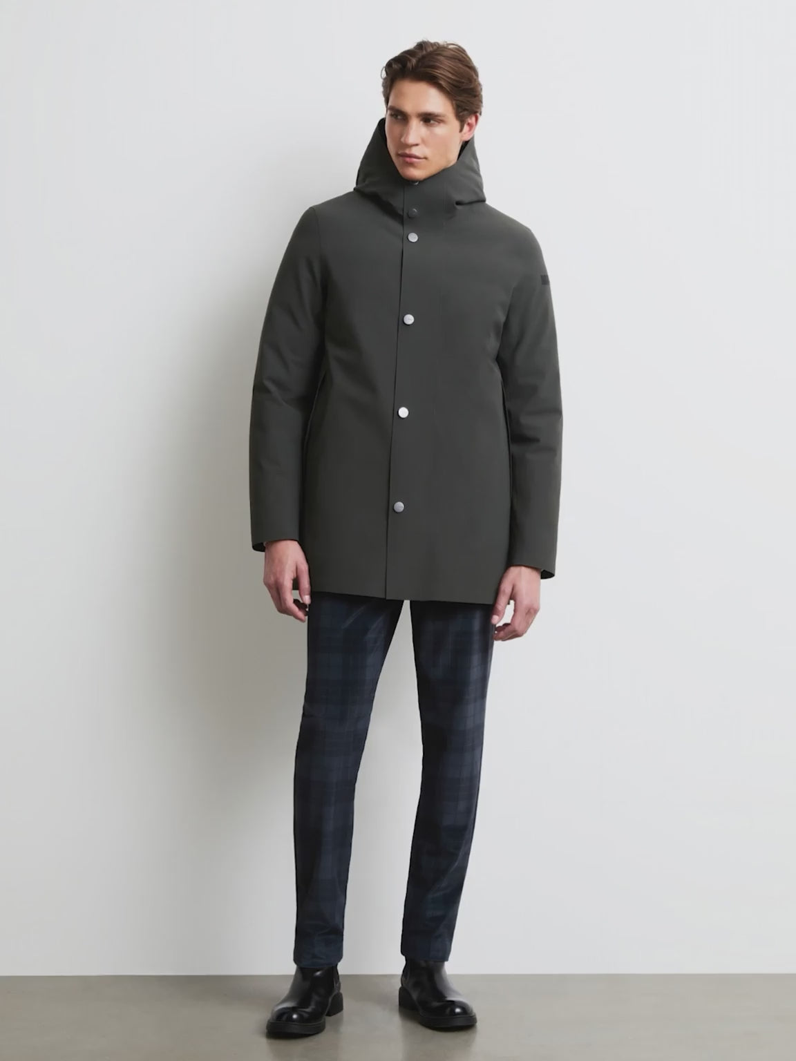 RRD Roberto Ricci Designs Giaccone Uomo Surflex Winter Down Under Floating Parka Jkt W26011 Forest Green 20