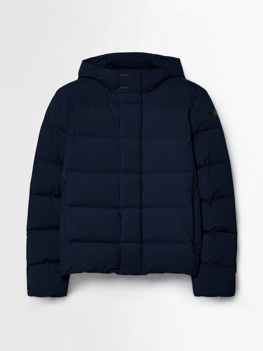 RRD Roberto Ricci Designs Giubbino Uomo Stop Tubic 12 Hood Jkt W26058 Lead Blue 62