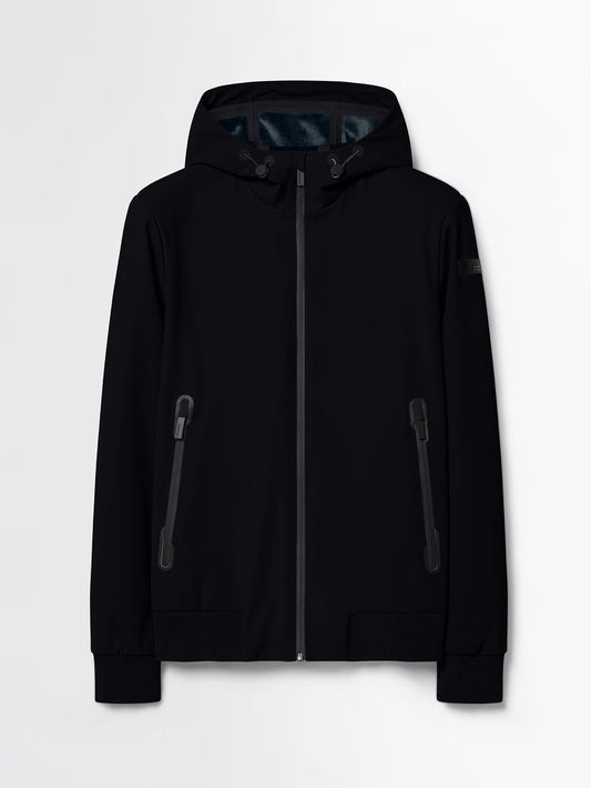 RRD Roberto Ricci Designs Giubbino Uomo Surflex Winter Thermo Hood Zip Jkt W26044 Black 10