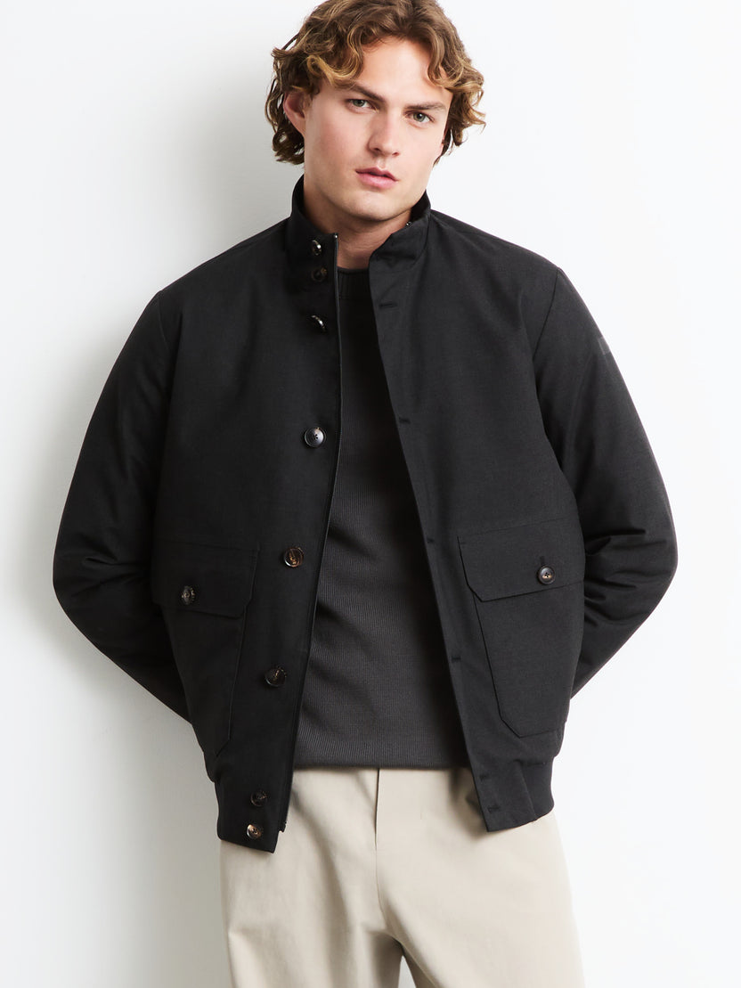 RRD Roberto Ricci Designs Giubbino Uomo Terzilio Duck Val Soft Jkt W26180 Black 10