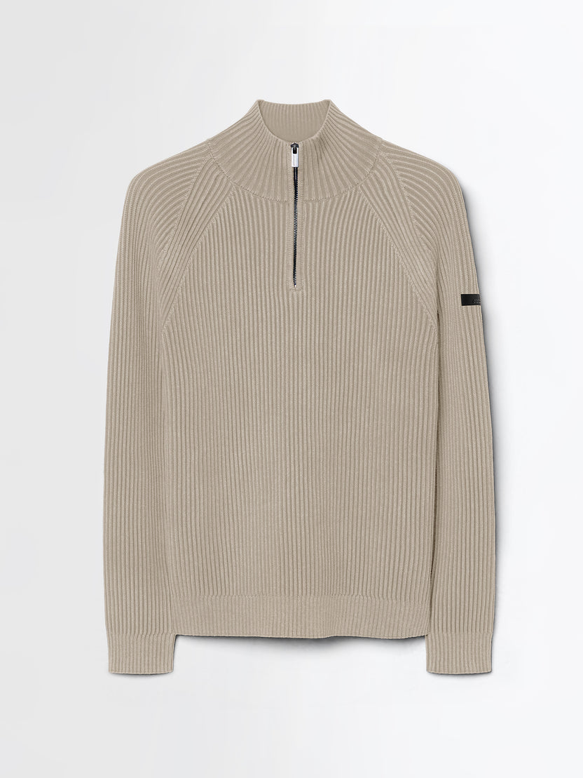RRD Roberto Ricci Designs Maglia Uomo Cotton 7 Techno Wash Full Zip Knit W26146 Sandal 87
