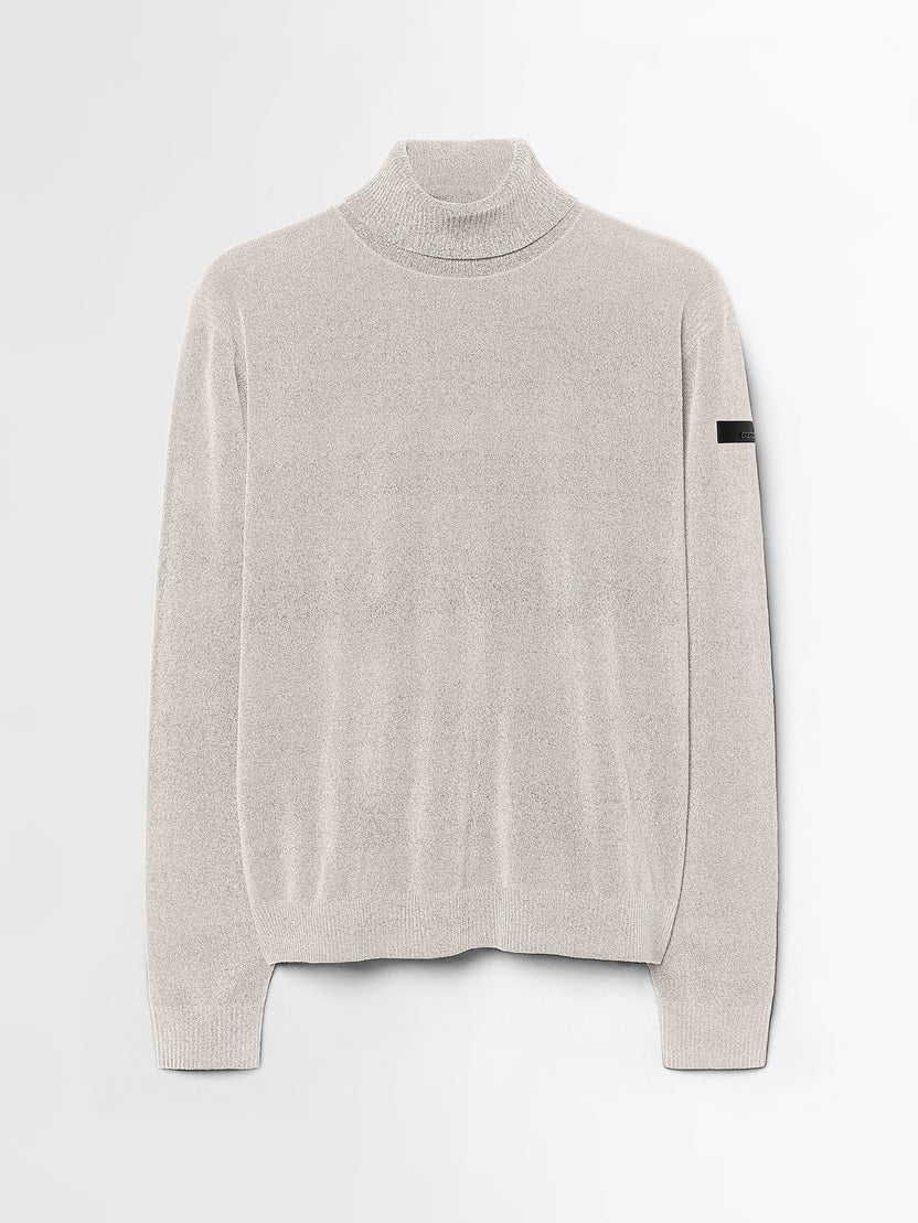 RRD Roberto Ricci Designs Maglia Uomo Velvet Turtleneck Knit 
W26133 White Sand 85