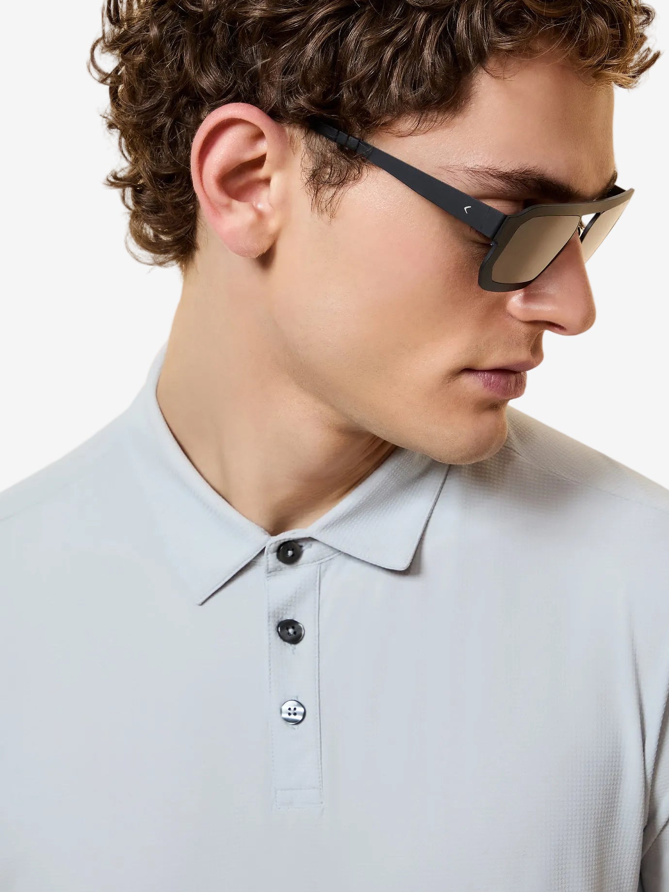 RRD Roberto Ricci Designs Polo Uomo Square 26224 Light Grey 13