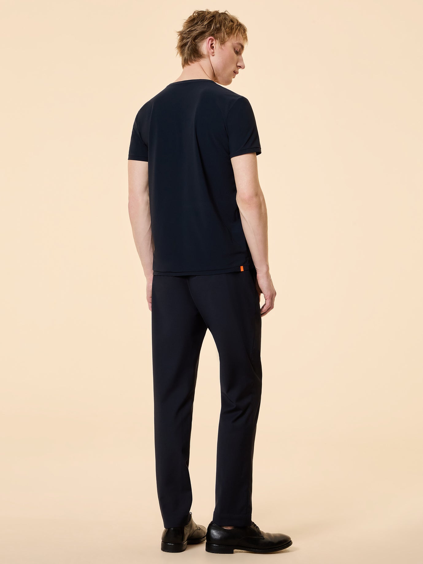 RRD Roberto Ricci Designs T-Shirt Uomo Square Shirty 26223 Blue Black 60