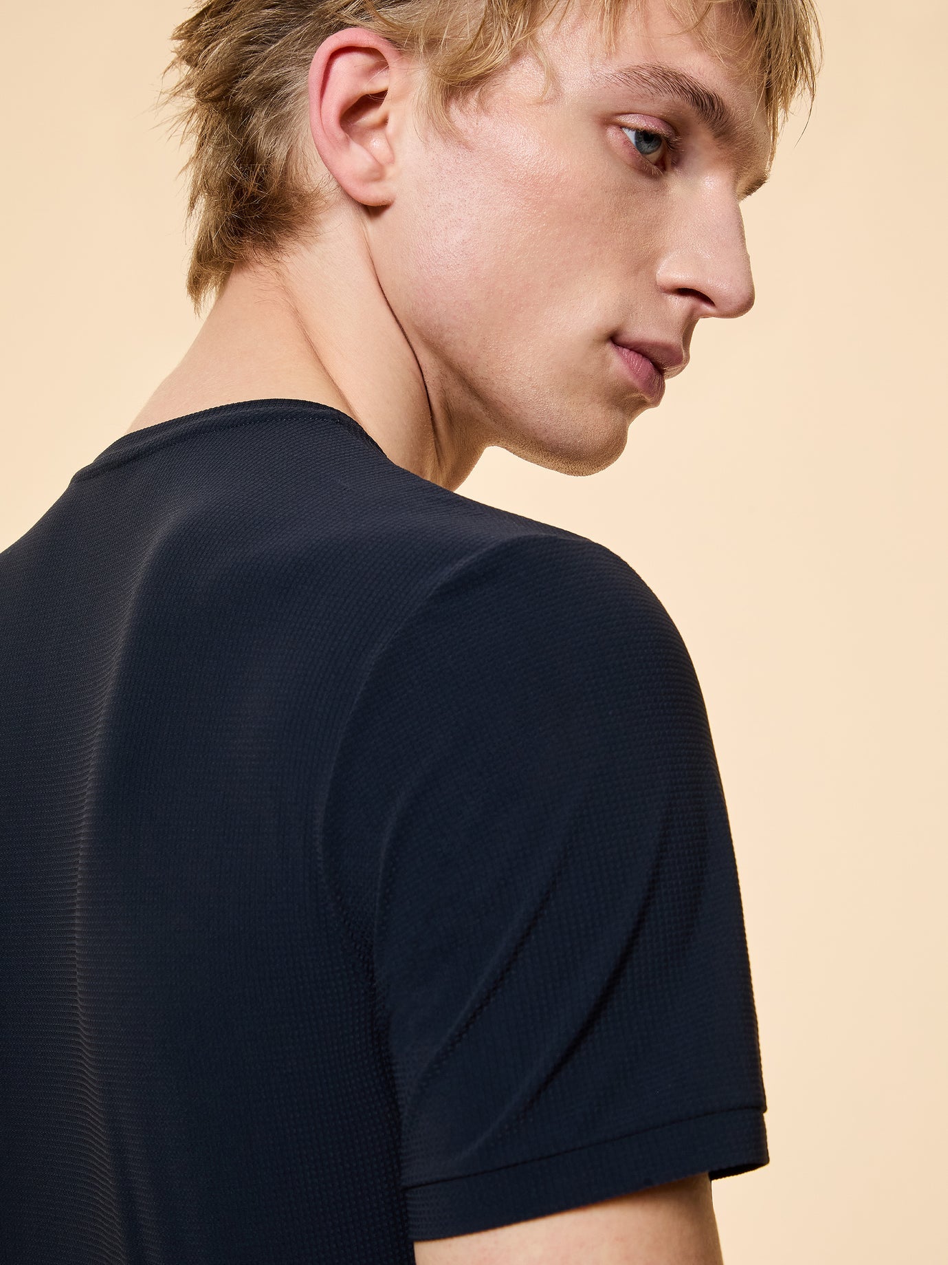RRD Roberto Ricci Designs T-Shirt Uomo Square Shirty 26223 Blue Black 60