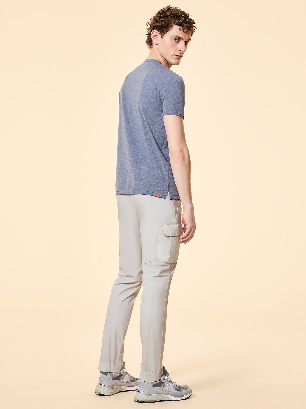 RRD Roberto Ricci Designs T-Shirt Uomo Summer Smart Shirty 26214 Light Grey 13