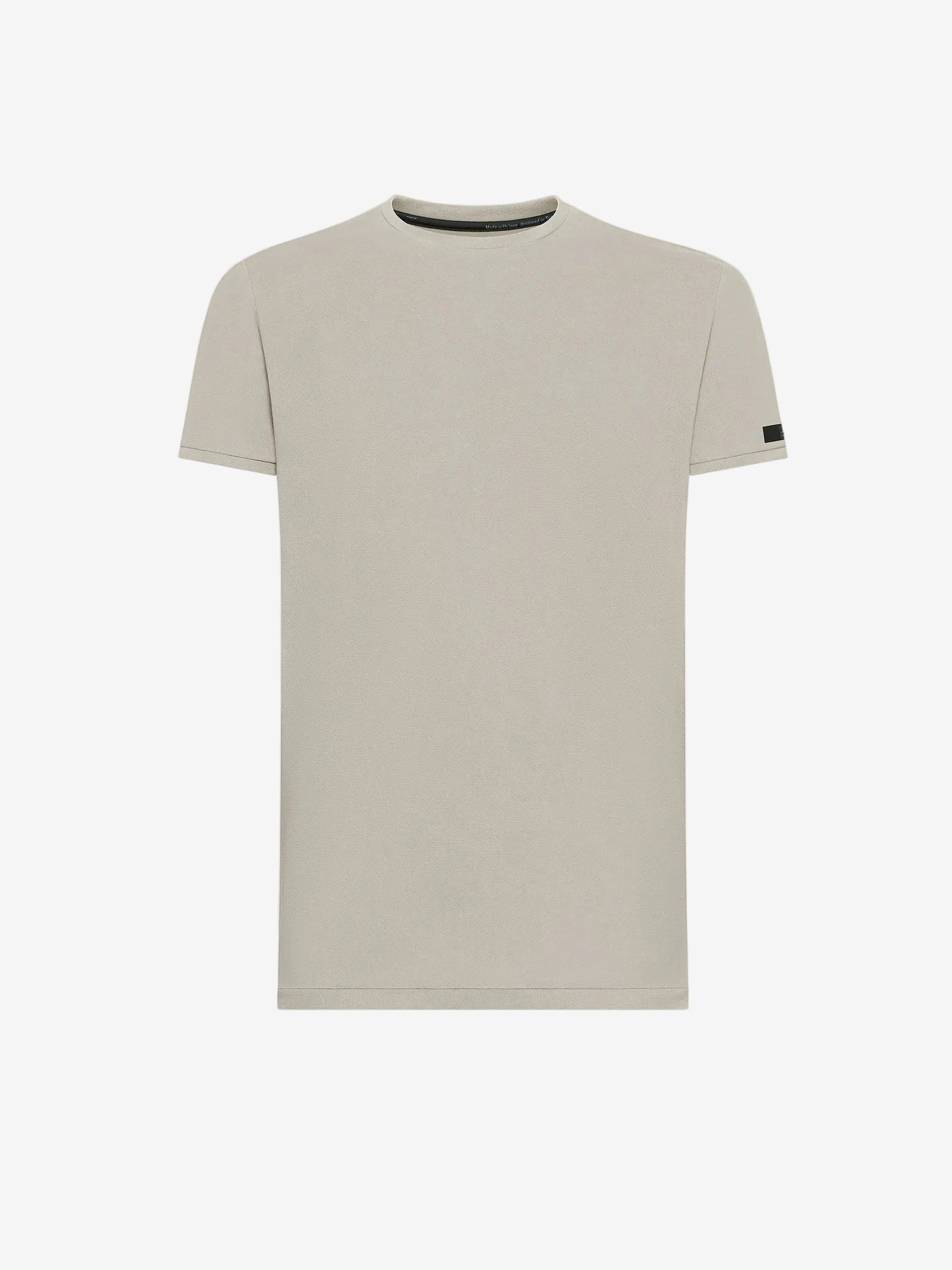 RRD Roberto Ricci Designs T-Shirt Uomo Techno Wash Piquè Shirty 26218 White Sand 85