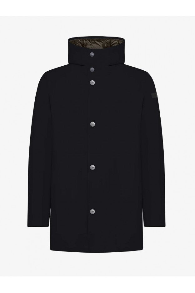RRD Roberto Ricci Designs Giaccone Uomo Surflex Winter Down Under Floating Parka Jkt W25011 Black 10