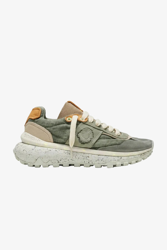 SATORISAN Sneakers Donna DHARMA LINEN Wild Grass