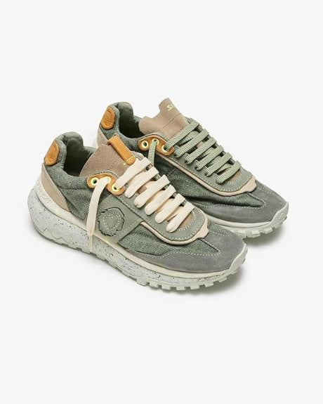 SATORISAN Sneakers Donna DHARMA LINEN Wild Grass