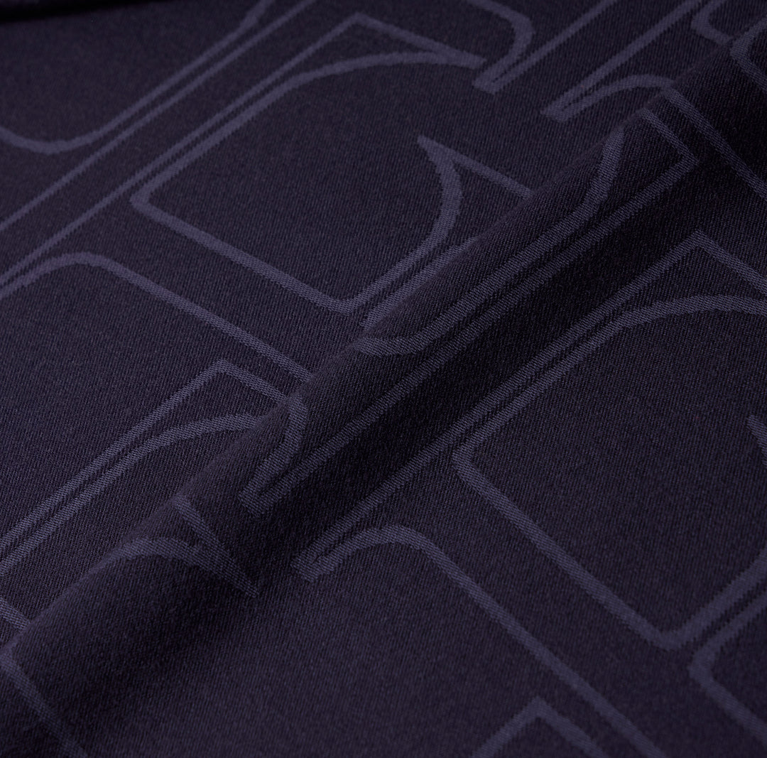 ELISABETTA FRANCHI Sciarpa Foulard in viscosa e modal SC02F66E2 Blu Notte
