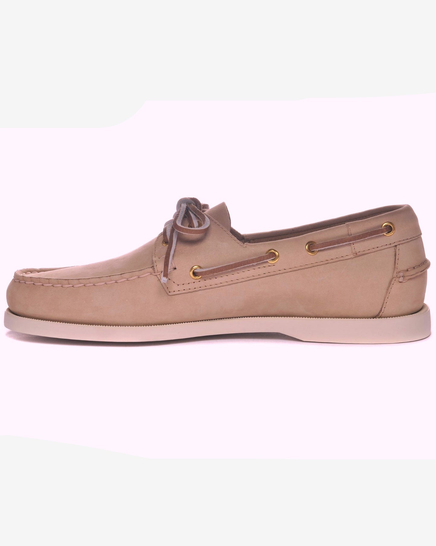SEBAGO Mocassini Nautici Uomo DOCKSIDES PORTLAND NUBUCK 7000GA0 Beige Camel 906