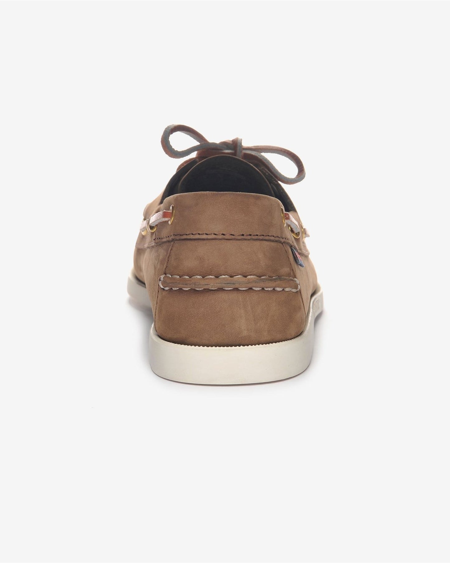 SEBAGO Mocassini Nautici Uomo DOCKSIDES PORTLAND NUBUCK 7000GA0 Brown Dk Yellow Gold ACO