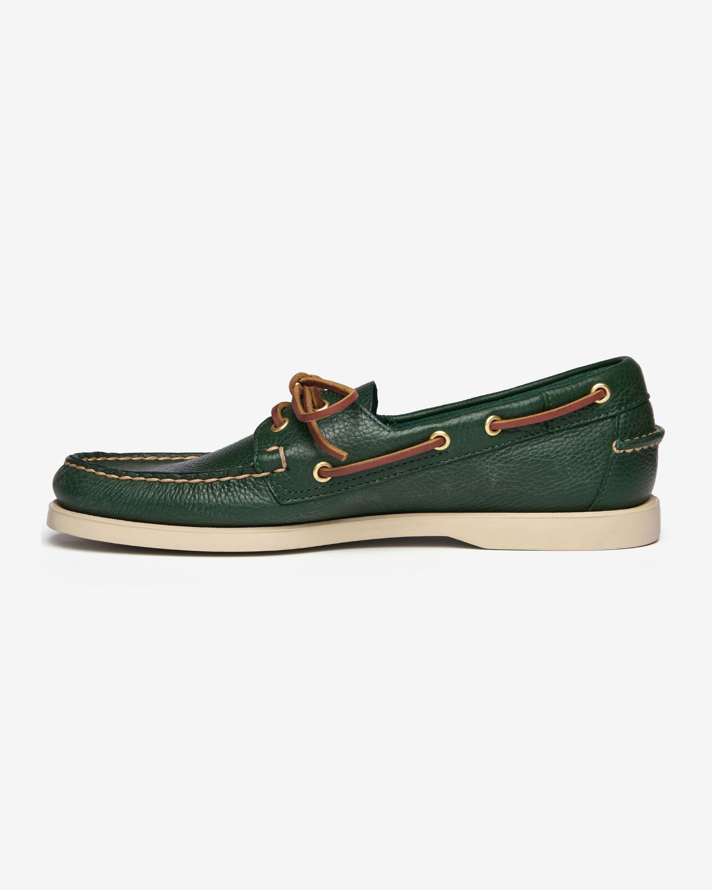 SEBAGO Mocassini Nautici Uomo PORTLAND MARTELLATO 73118WW Green Hunter A8Y